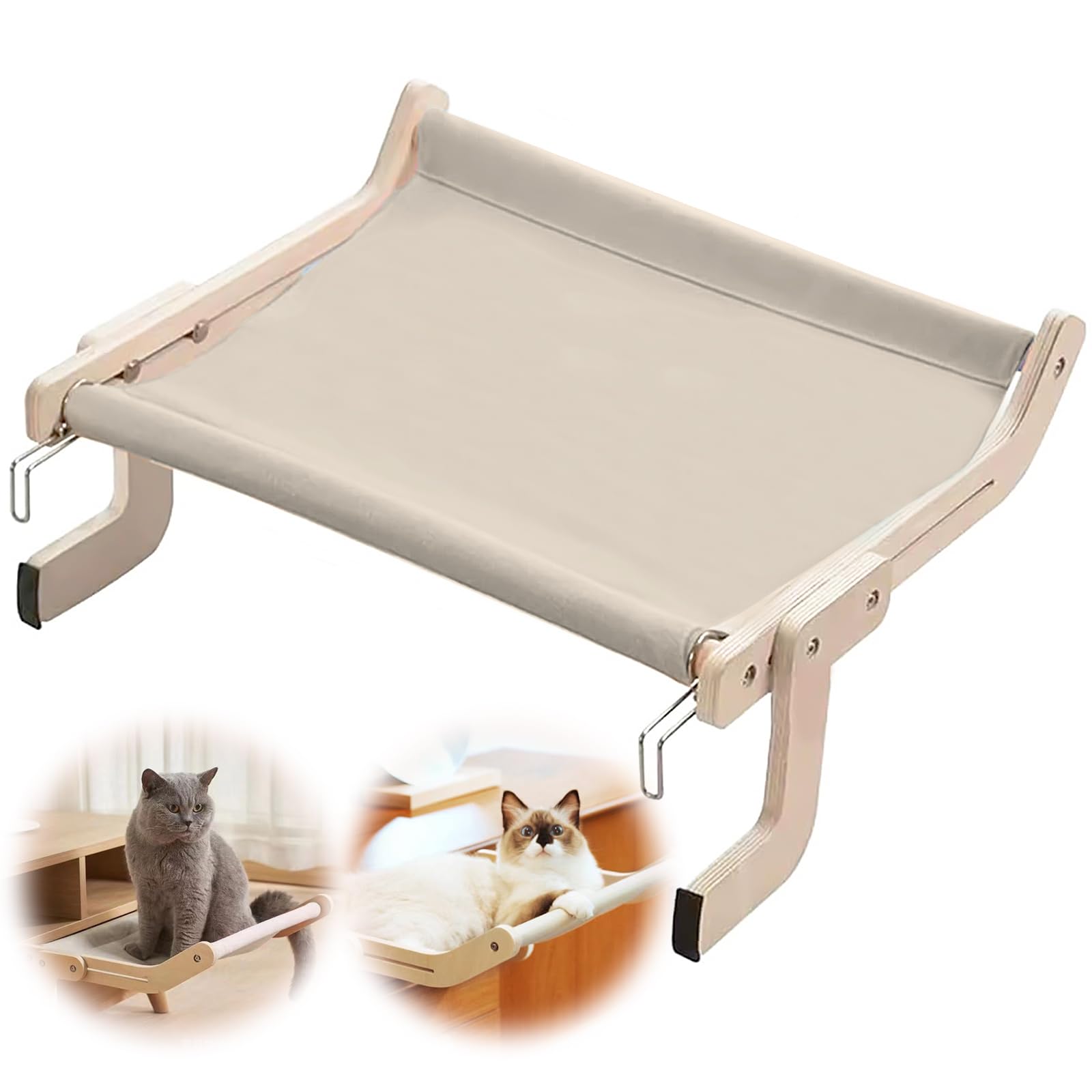 Amaca Gatto Termosifone Regolabile per Finestra, fino a 18 kg