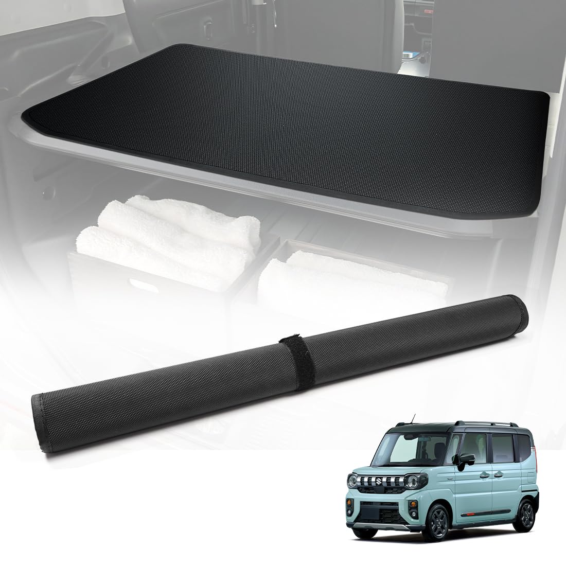 わごん3ケース タント LA600/610 2013(H25).10 - 2019(R1).7 3D ラバーマット 1