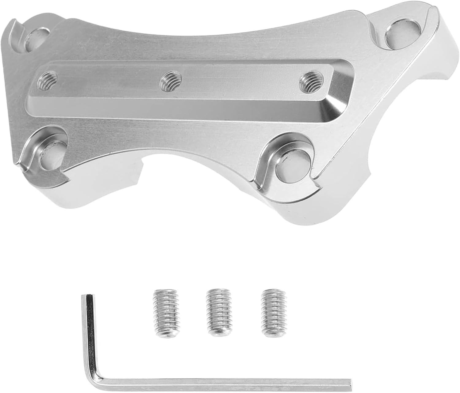 Anti-Slip 1'' Top Clamp Handlebar Risers for Harley Electra Glide/Road Glide/Street Glide/Road King1997-2025 Touring Models, Chrome