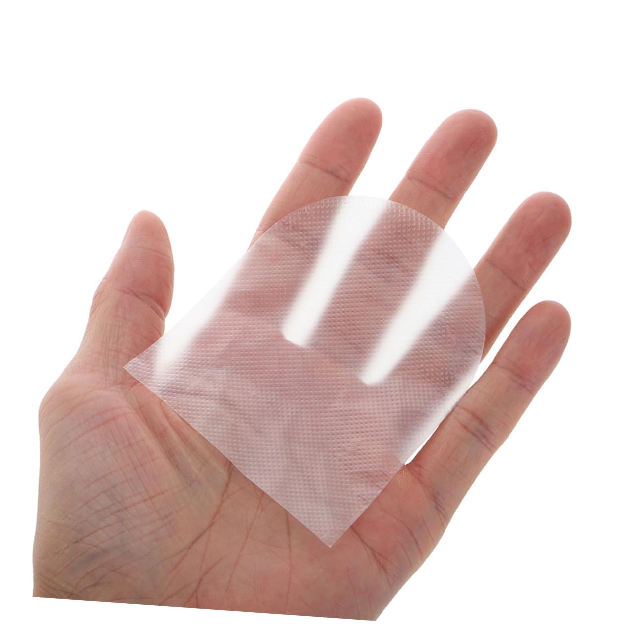 Healeved 50Pcs Tongues Protective Sleeves Disposable Clear Tongues Protector for Medicine Intake Orals Care Compact Cover Replacement for Adults and Children