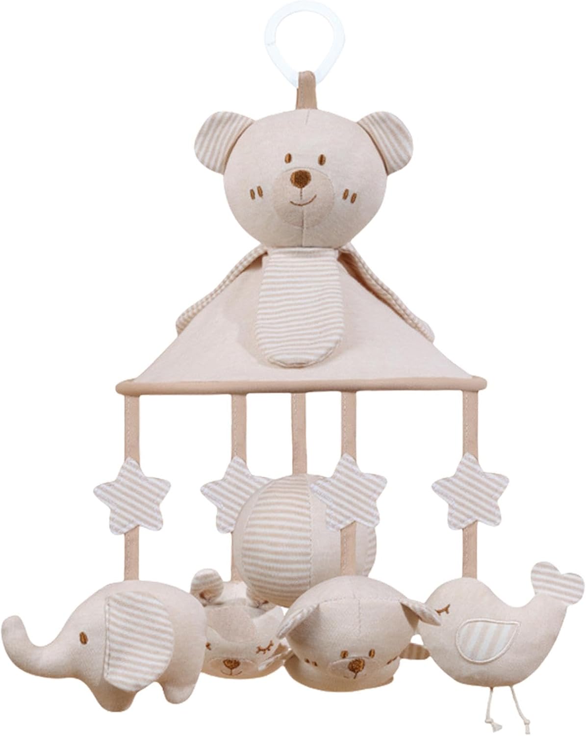 Musical Baby Mobile, Cute Animal Crib Mobile, Soft for Boys & Girls, Comfortable Toys, Gentle Lullabies, Adjustable Arm, Colorful and Playful Design, Perfect for Nursery