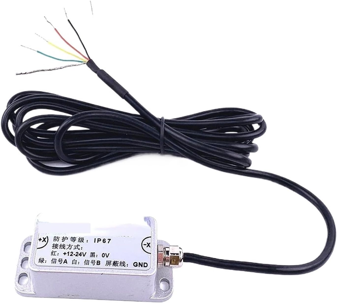 Inclinometer Tilt Angle Sensor Single Axis Inclinometer with High Resolution Angle Sensor Tilt Sensor