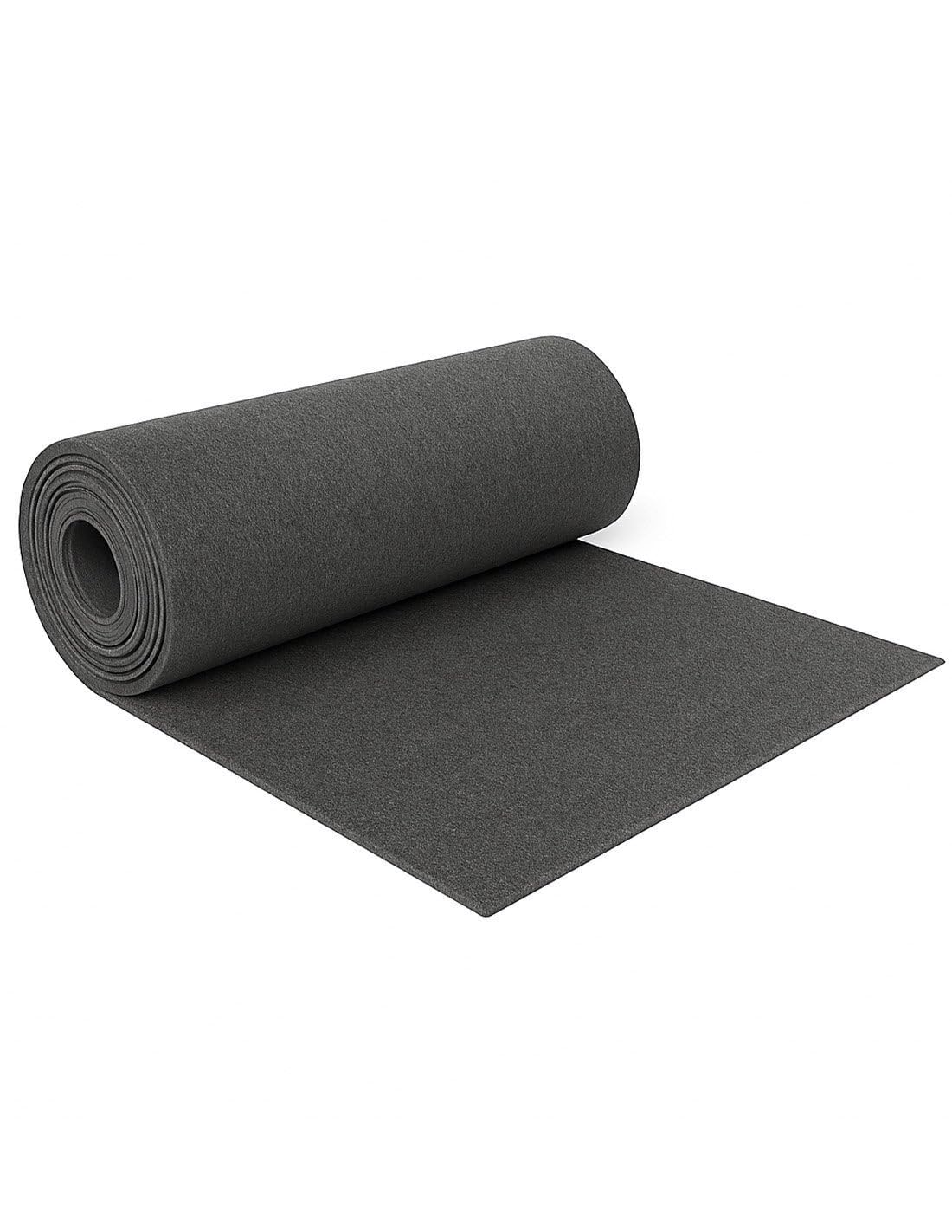 Jardin202 - Alfombra para Eventos Moqueta Ferial | 2m Ancho 2 Metros (Ancho) x 15 Metros (Largo) (05 - Gris Oscuro)
