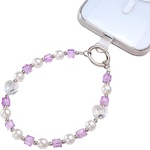 Phone Charms Strap Wrist Chain Bracelet Phone Strap Detachable Anti Theft Anti-Fall Safety Hands-Free2xPads Fit Apple&Most Smartphones