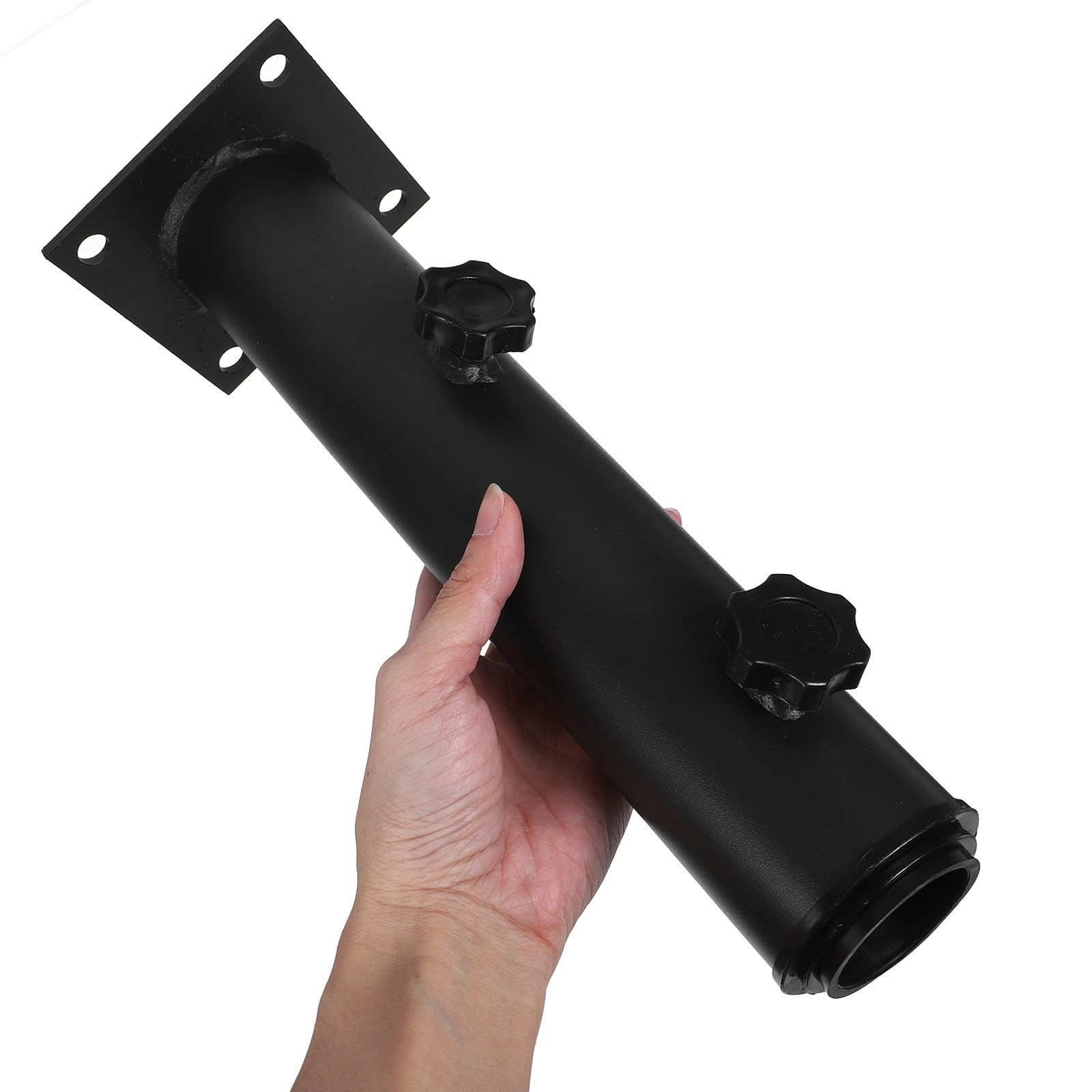SHOWERORO Base Portaombrelli Supporto Pesante da Esterno in Ferro Resistente con Tubo per Palo Ombrellone per Creare Un'atmosfera Estiva Stabile e Sicura per Ombrellone da Patio