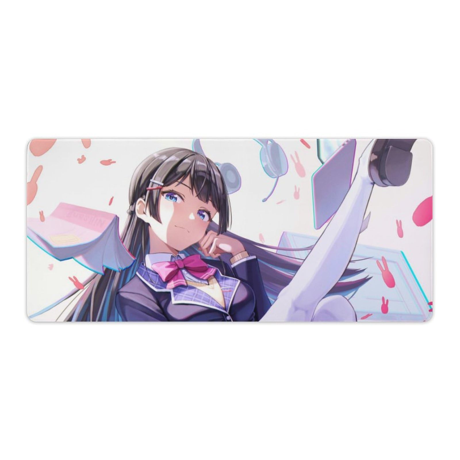 Amazon.co.jp: マウスパッド 大型 VTuber 月ノ美兎 人気 アニメ