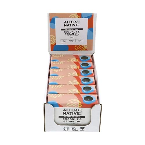 Miniatura 2 de Alter Native Natural Coconut & Argan - Barra de champú de glicerina de 3.15 onzas