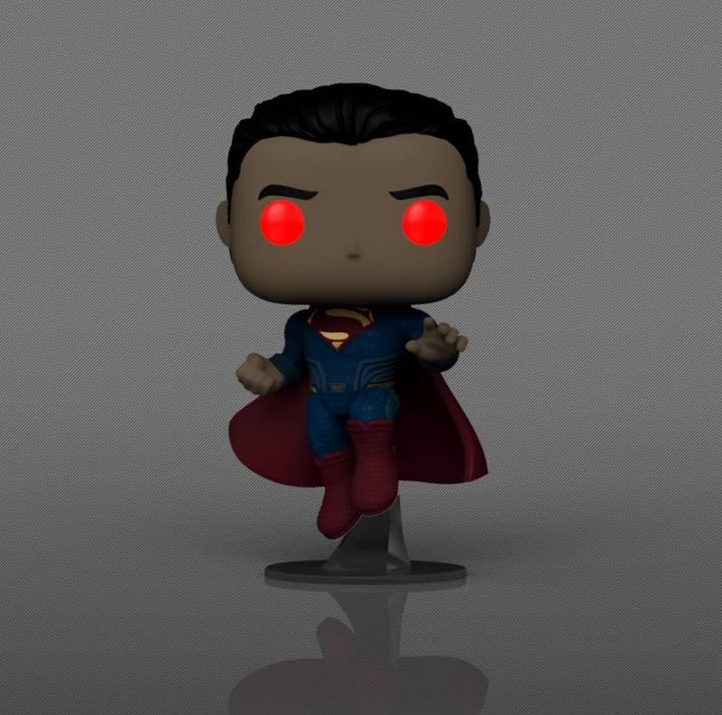 Miniatura 3 de Funko POP Justice League Superman Rojo/Azul (Heat Vision) GITD Chase Figura (AAA Anime Exclusive)