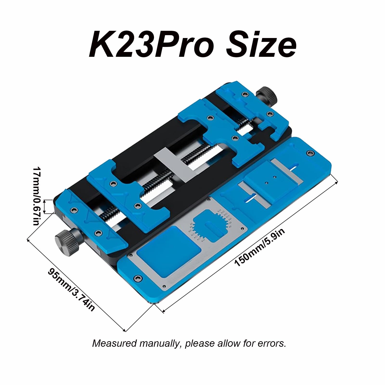 K23Pro - Herramienta de abrazadera de soporte de PCB multifuncional, soporte de fijación ajustable para reparación de teléfonos