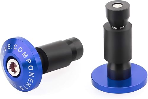 Miniatura 5 de GUAIMI Extremos de barra de motocicleta Street Bike 78" Agarres para manillar Tapones universales para motocicletas-Azul