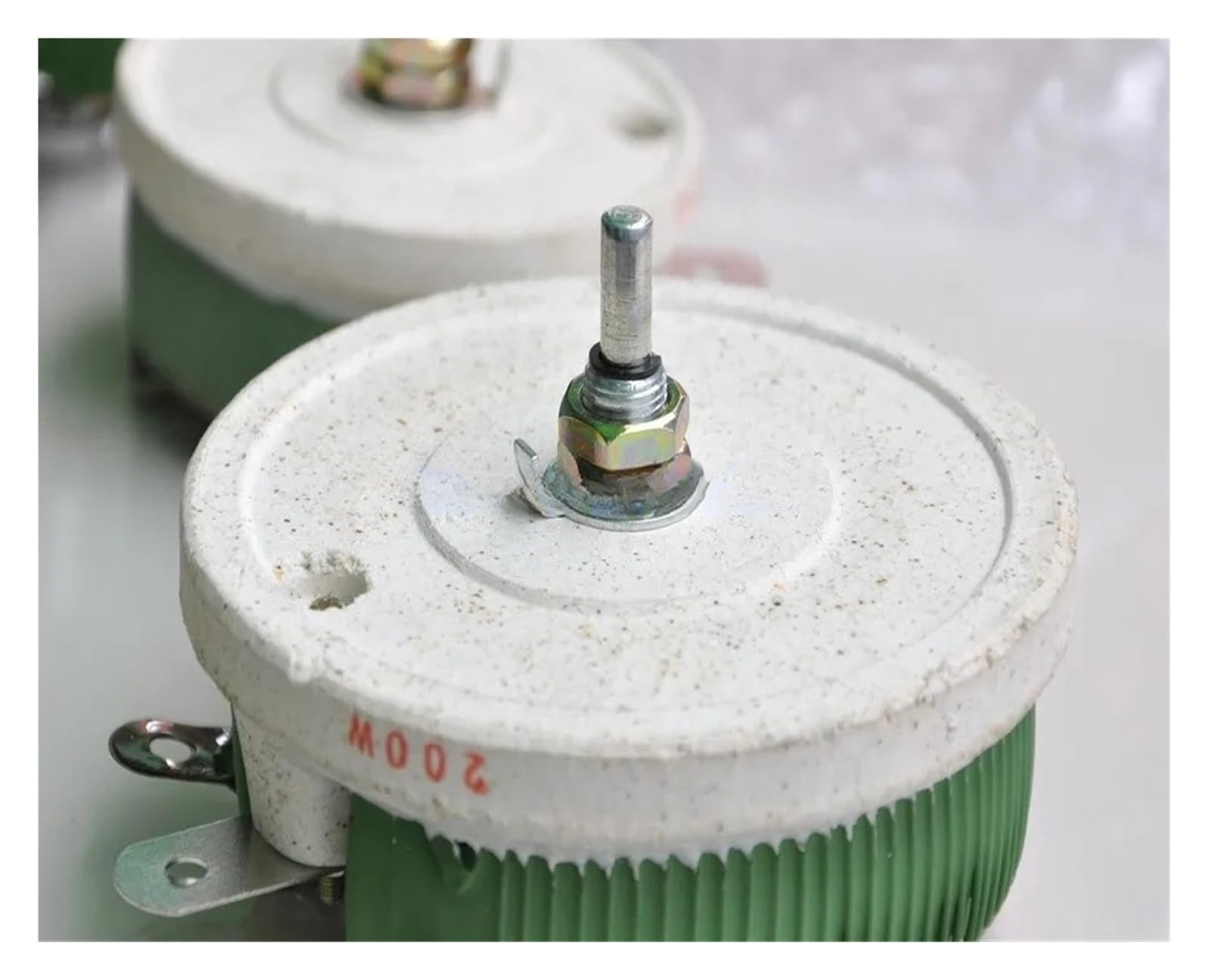 MUHM Potenziometro a Filo Avvolto ad Alta Potenza da 200 W 10 Ohm, reostato, Resistenza variabile, 200 Watt.