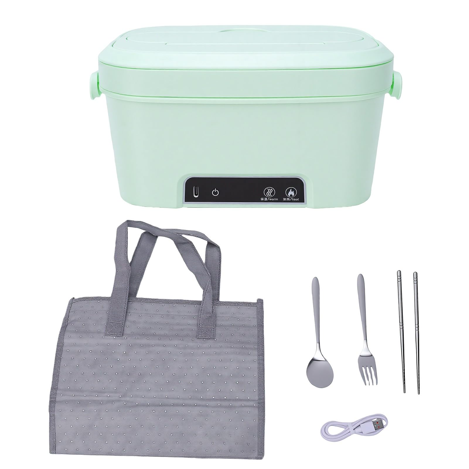 Cordless Heated Lunch Box 1.5L, Fast Heating