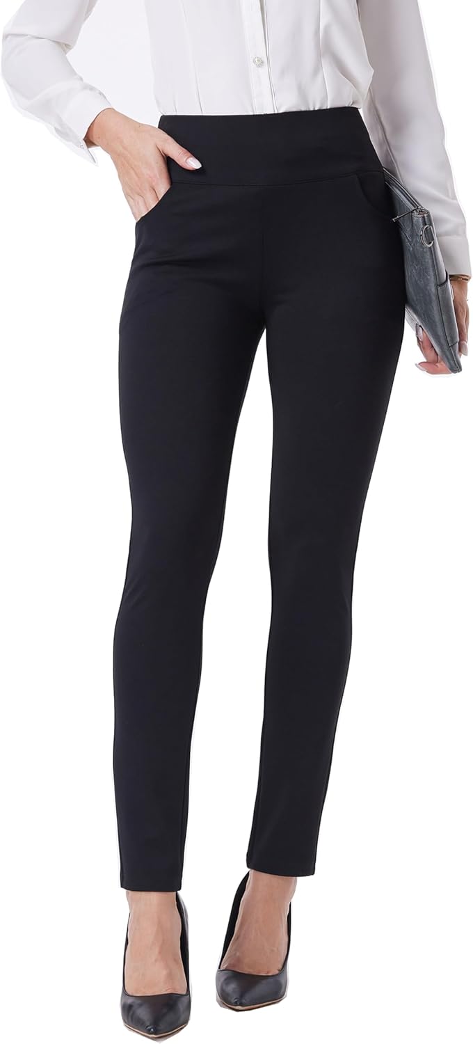 Fakanhui Womens Work Pants Comfy Stretch Skinny Leg Seychelles Ubuy