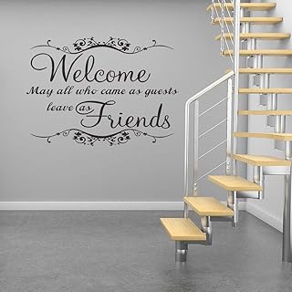 Amazon Es Vinilos Frases Bienvenido Obras De Arte Y Material