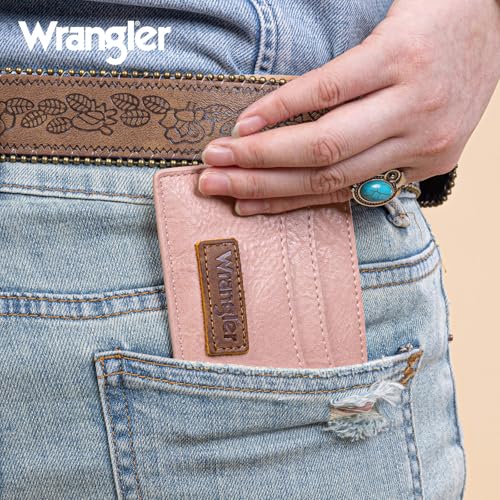 Montana West X Wrangler Credit Card Holder Rfid Wallet Women Slim Card Wallet Minimalist Ladies Wallet with 4 Card Slots2