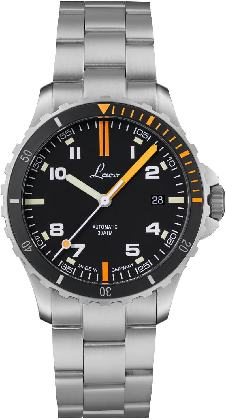 Laco Scorpion Mojave 39 mm Ref. 862132.MB Automático con Brazalete de Acero