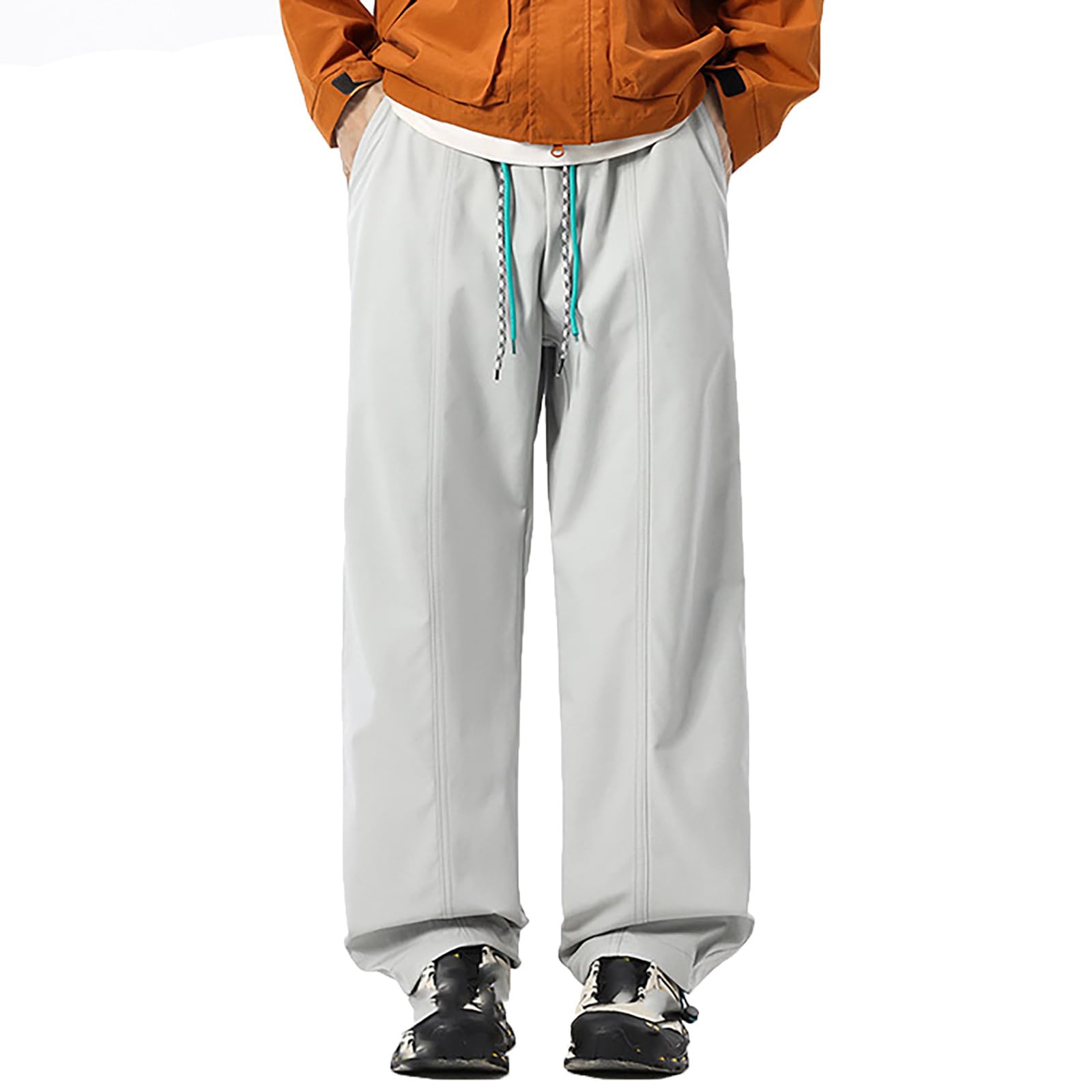 Lässige Lässige Arbeitshosen Amerikanischen Stil für Damen Herren – Perfekt für Den Herbst Chino Hose Herren Stretch Business Baggy Sweatpants Jogging Hosen Softshell Arbeitshose