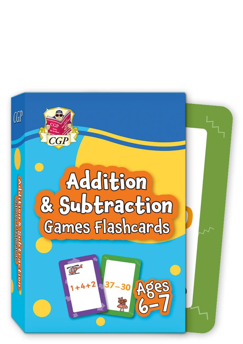 Addition & Subtraction Games Flashcards for Ages 6-7 (Year 2) by CGP Books