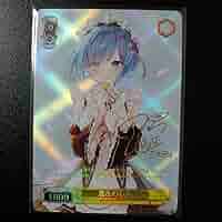 【希少】魔法のレム サイン入り カード 海外Ver 希少】魔法のレム サイン入り カード 海外Ver