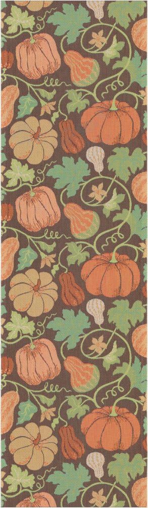Ekelund - Tischläufer Plenty of Pumkins 35x120 cm 100% Baumwolle