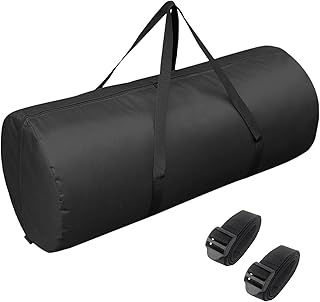 Klmnop Folding Mattress Storage Bag for 4" Full Japanese Futon Mattress Tatami Mat