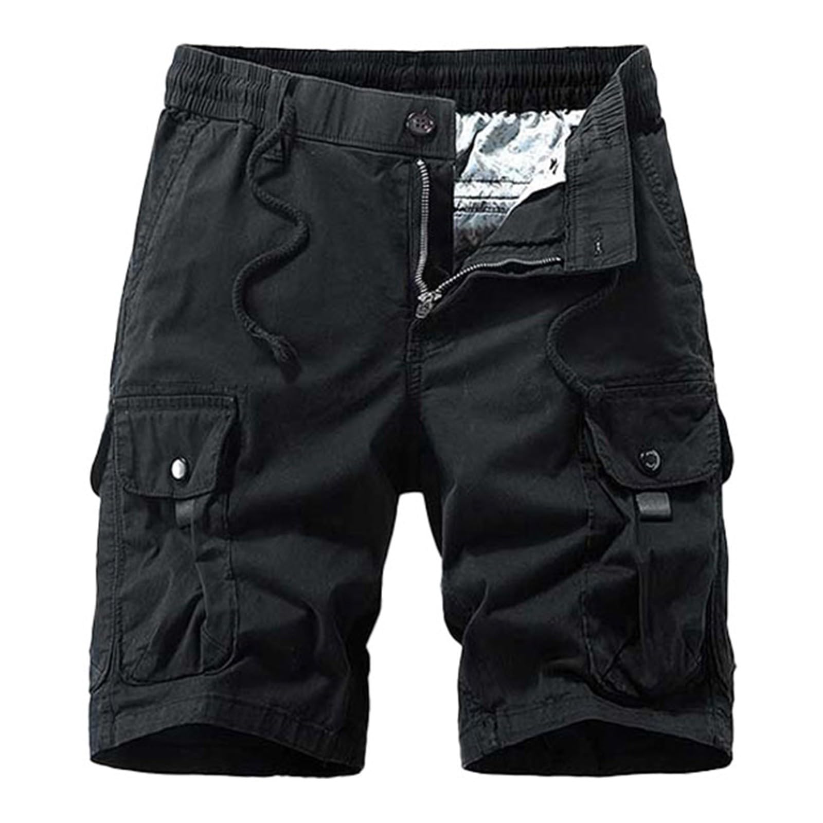 Pantalones de Fitness para Hombres Tejido de Sarga Resistente al Desgaste Anti-Arrugas y fácil de cuidar Ajuste Holgado y cómodo idóneos para rutinas de Deporte y Movimiento