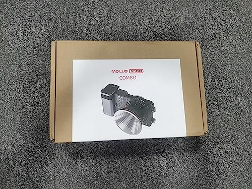 Zhiyun Molus X100 Combo Led Video Light, w/versão de atualização Handle Battery 100w COB Studio Ligh
