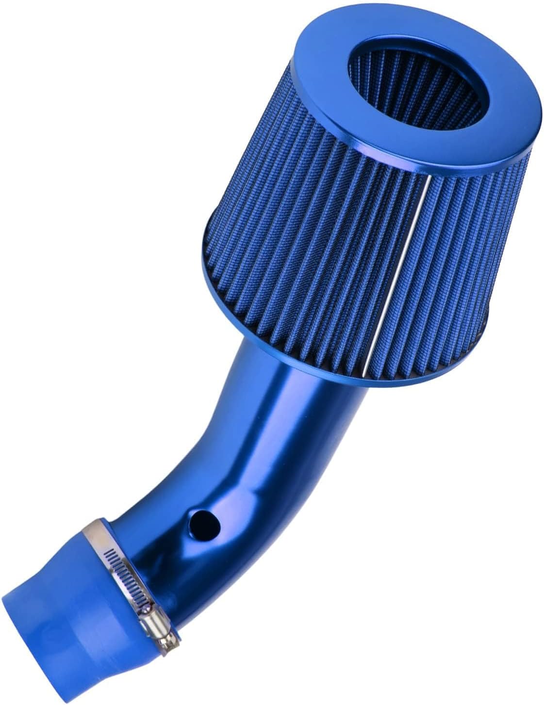 Torchtree Cold Air Intake Kit System Compatible with 3’ Universal Blue 3’ Universal Blue