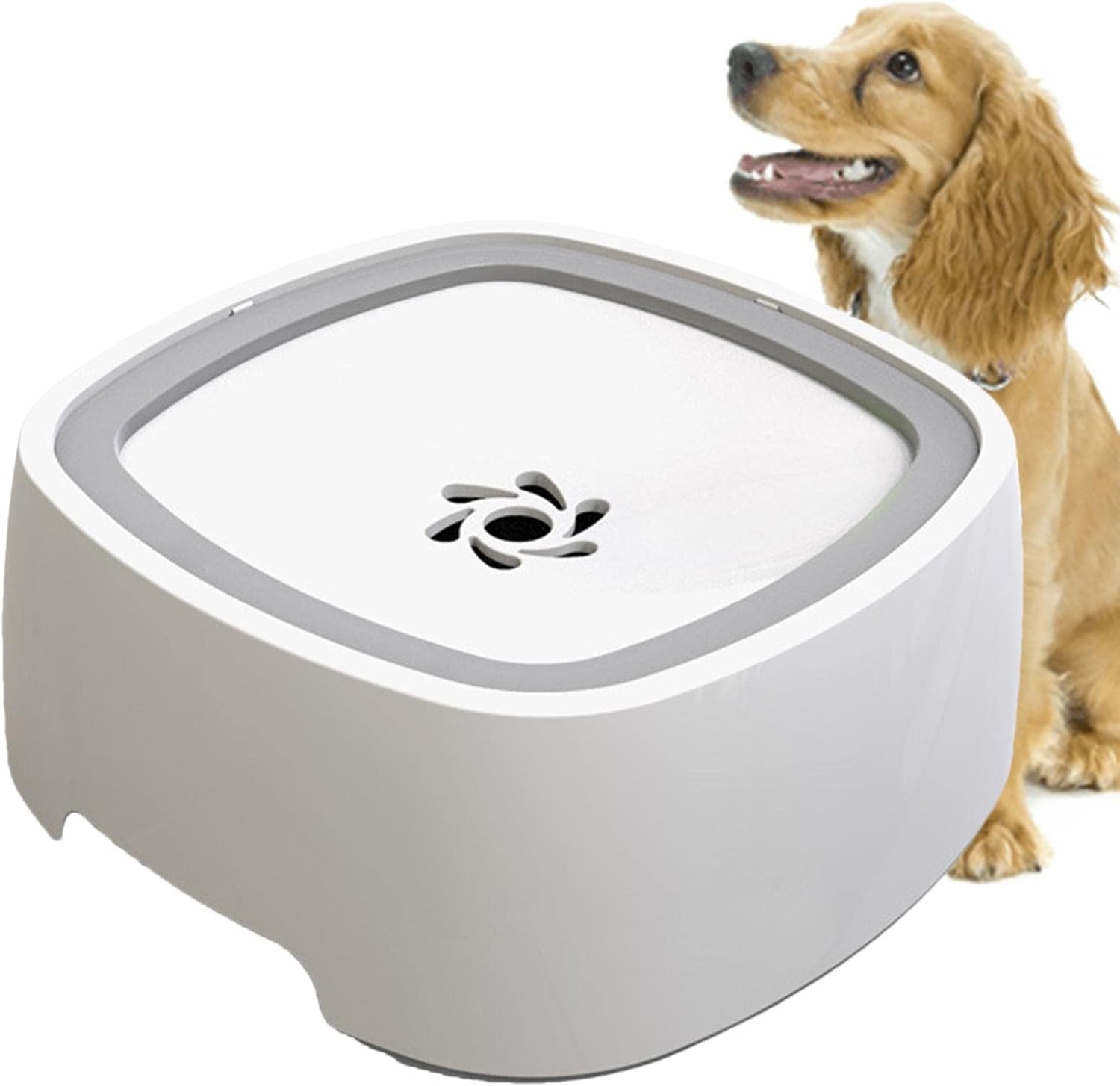 naixue Stay Dry Dog Water Bowl Dog Water Bowl for Messy