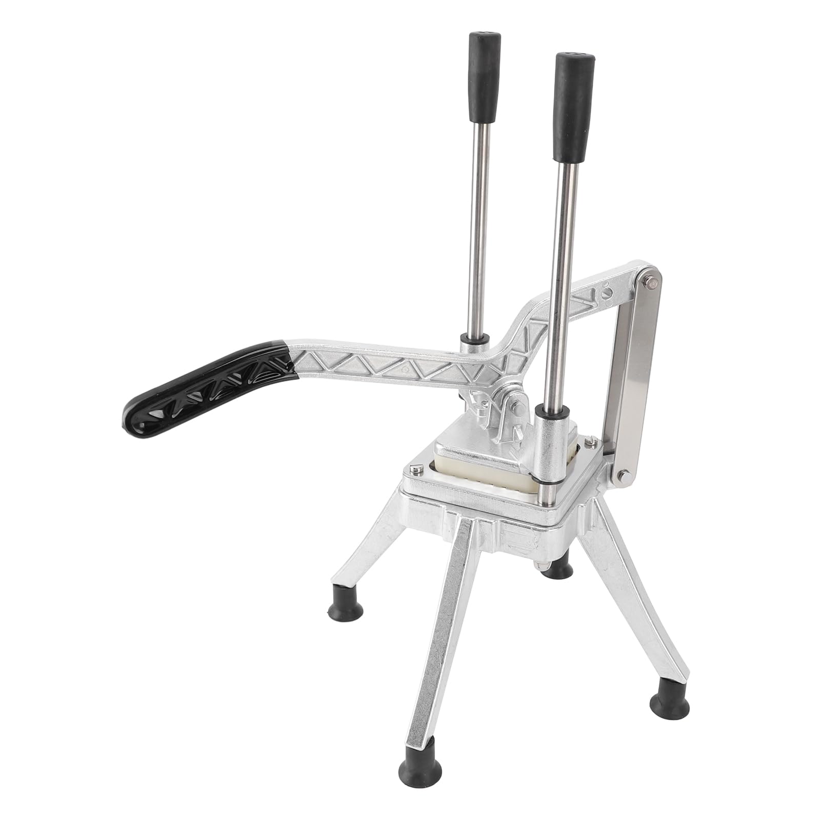 Cortador de Verduras Industrial con 3 Cuchillas de Repuesto, Fácil Operación Manual para Cocina Casera, Picadora Comercial de Aleación de Aluminio