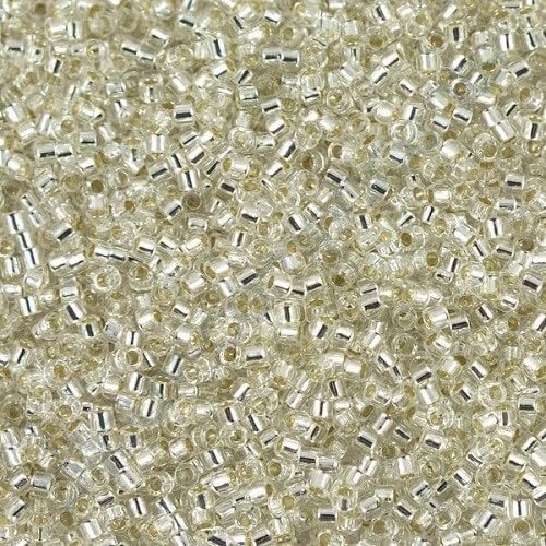 50 g Miyuki DELICA Seed Beads Rocailles, Size 11/0, Black (# DB0010), Japan, Glass