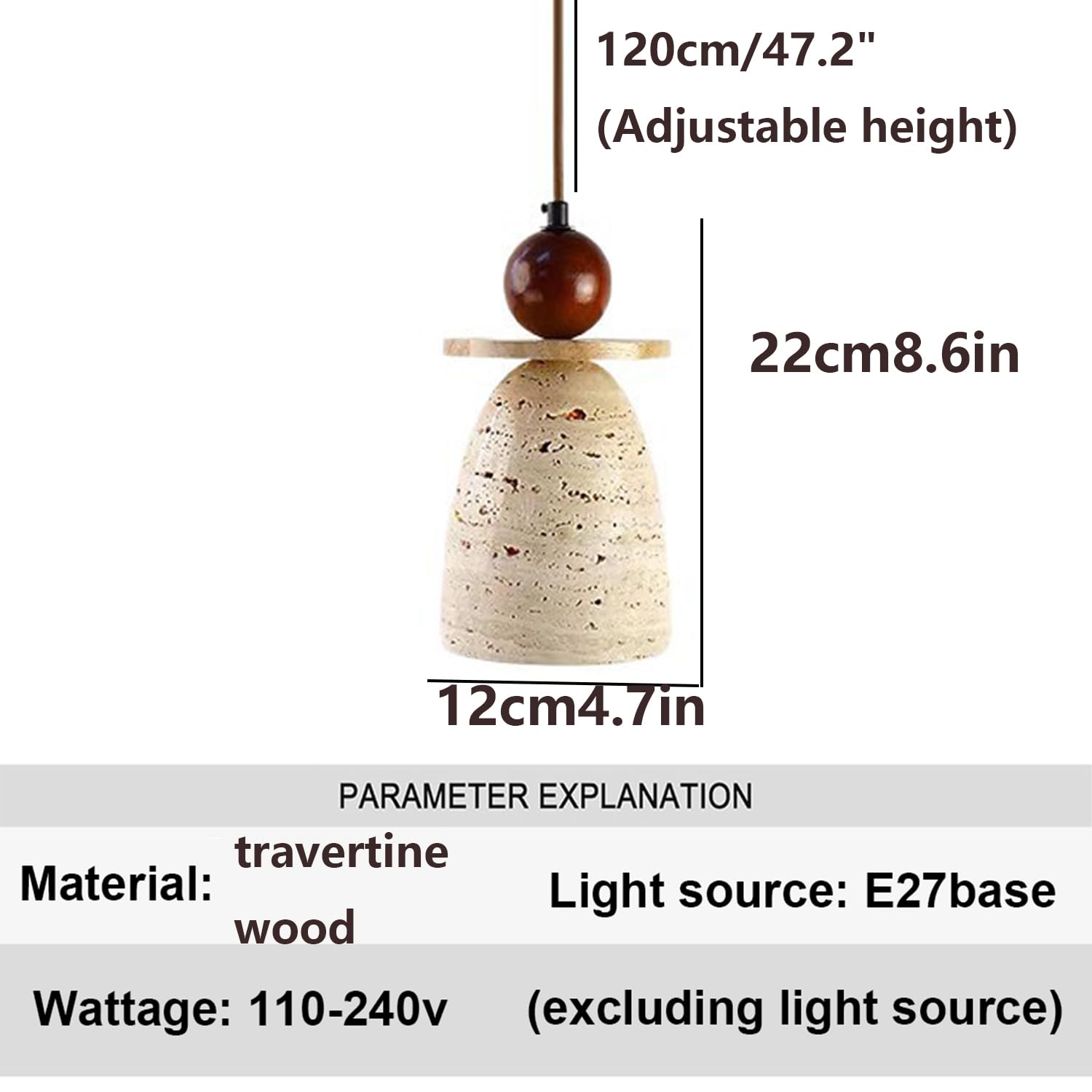 Lampada a sospensione artistica in legno chiaro a