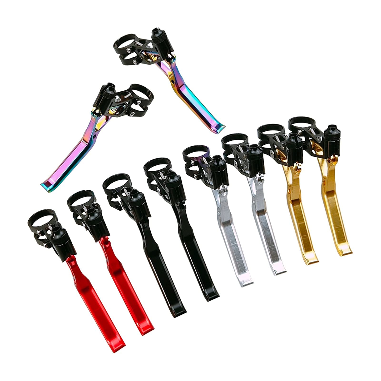 Amazon.co.jp: 2本自転車ブレーキレバーバイクブレーキハンドルV