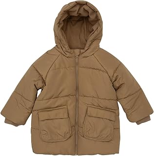 معطف مونت للأولاد البيبي للارتداء بالخارج بقصة عادية وأكمام طويلة من ديفاكتو، A2212A5