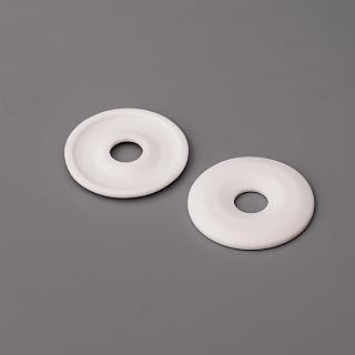 2Pcs Ceramics Thread Tension Disk 25.6MM Thread Tension Guide Plate Thread Clamping Sheet Industrial Sewing Machine Accessories