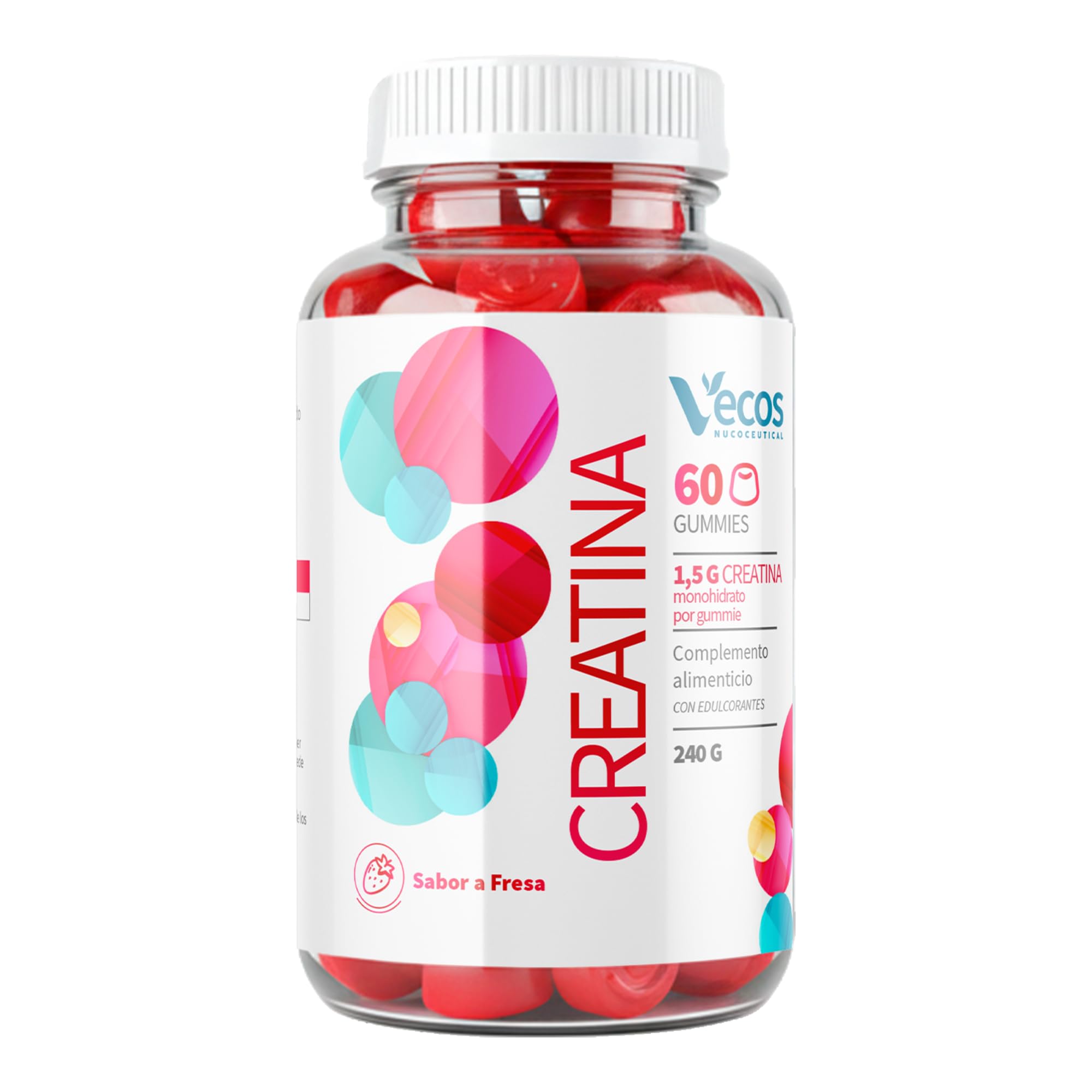 VECOS NUCOCEUTICAL Gummies de Creatina Gummies de Creatina