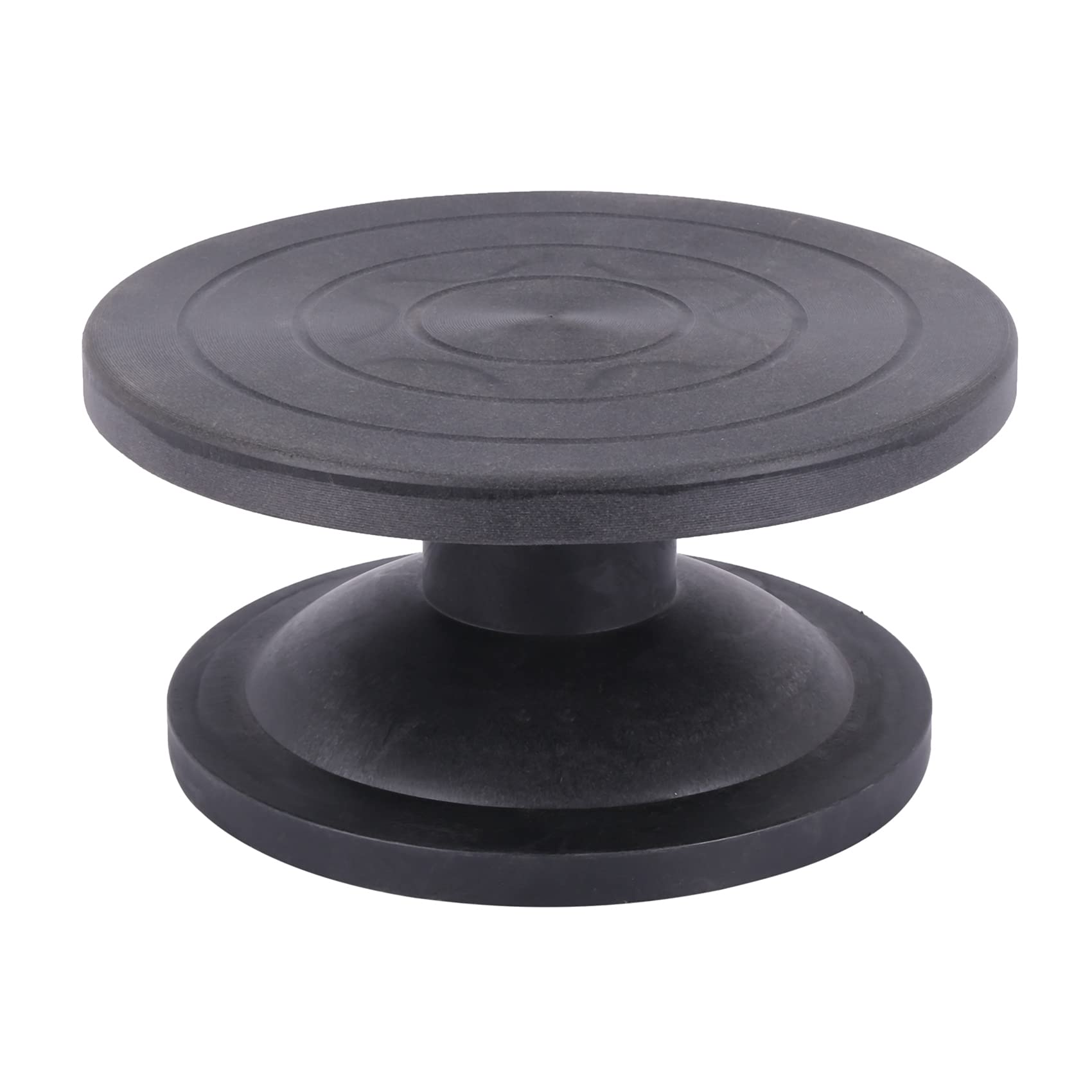 Giratorio Escultura de Arcilla Giratoria CeráMica de Modelado Tocadiscos MultifuncióN Placa Giratoria Mesa de Talla Rueda de CeráMica Negro