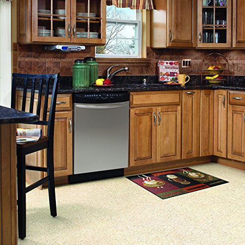 Mohawk Home New Wave Caffe Latte Kitchen Mat Accent Area Rug, 2'6