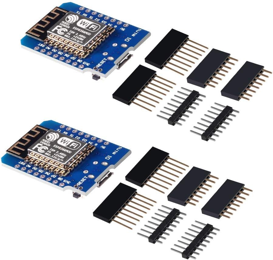 Amazon.com: YEJMKJ 10pcs D1 Mini NodeMcu ESP8266 Module Type-C USB ESP ...