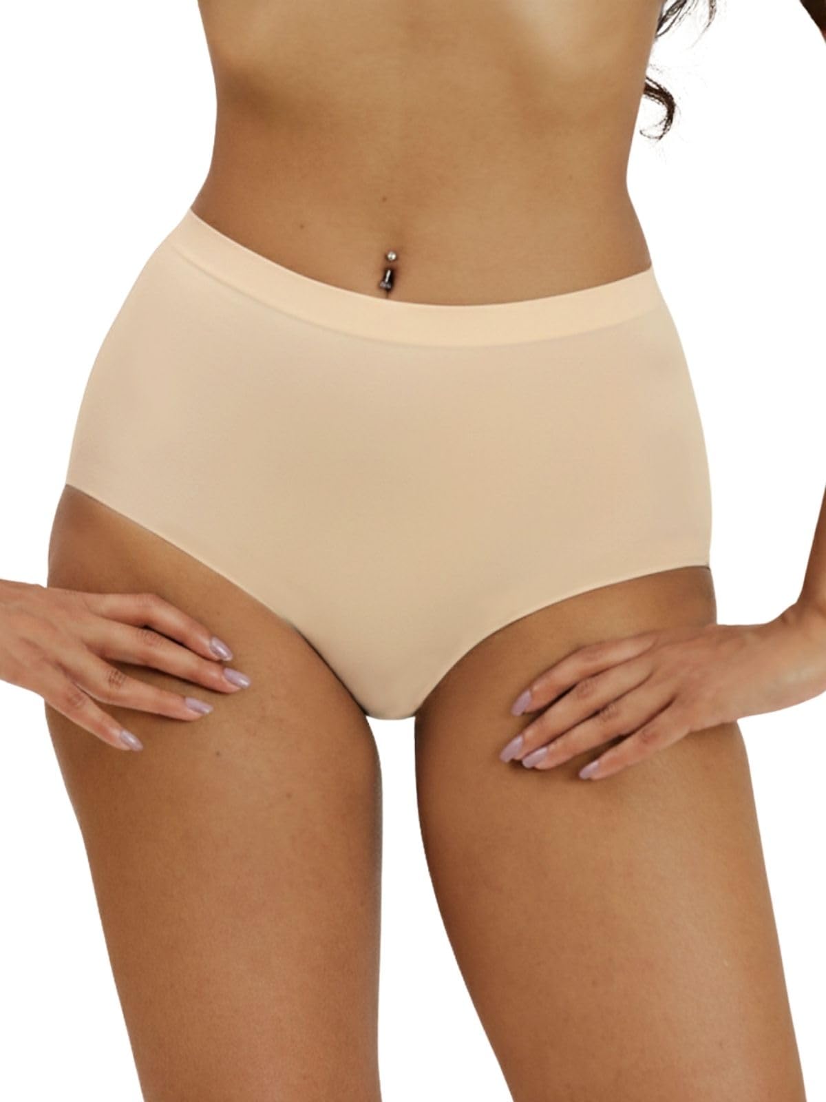 underneat Women Seamless Everyday High Waisted Stretchable Shaper Brief-picture-2
