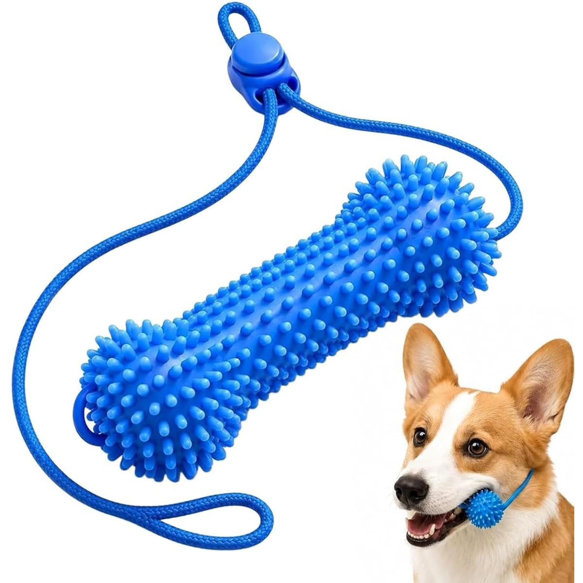 犬 おもちゃ 歯磨き 犬用噛むおもちゃ ストラップ付き 口を開ける 餌入れ 口臭…