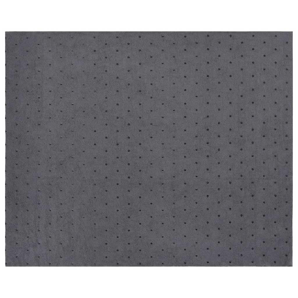 vidaXL Almohadillas absorbentes de Aceite 100 uds Gris 40x50 cm, Almohadillas absorbentes de Aceite, Almohadillas para derrames de Aceite, Almohadillas absorbentes industriales