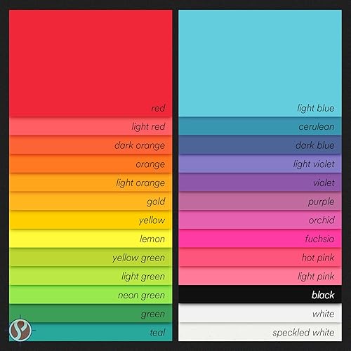 Miniatura 6 de Neenah Astrobrights  Cartulinas premium de colores, cubiertas de papel, 65 libras, 50 hojas por paquete, Blanco