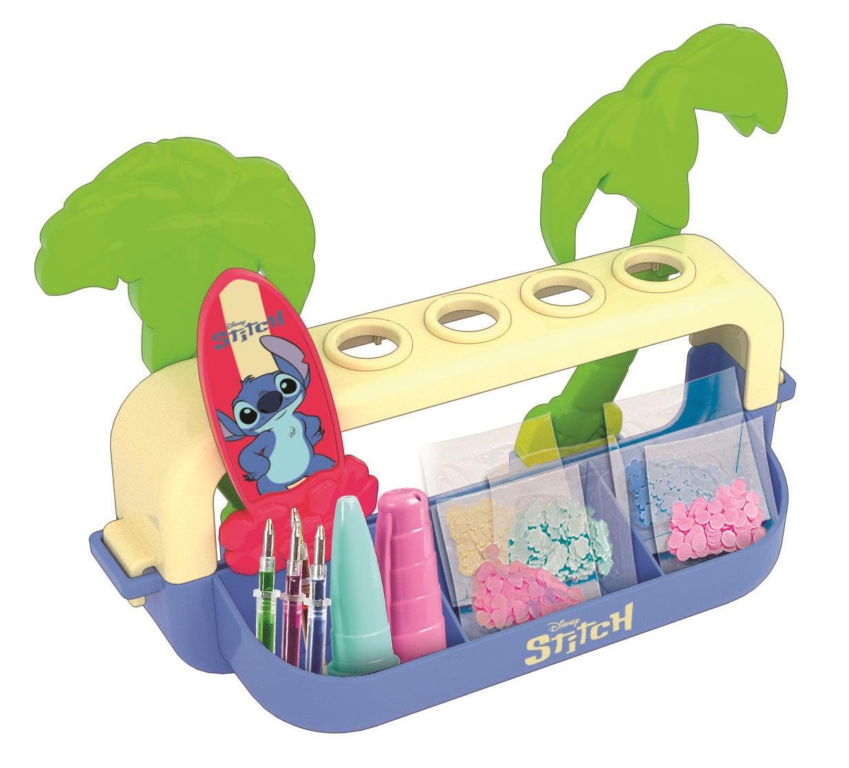 Clementoni Stitch Pen Lab – stwórz kolorowe długopisy inspirowane ściegiem z akcesoriami i narzędziami dla dzieci od 6 lat