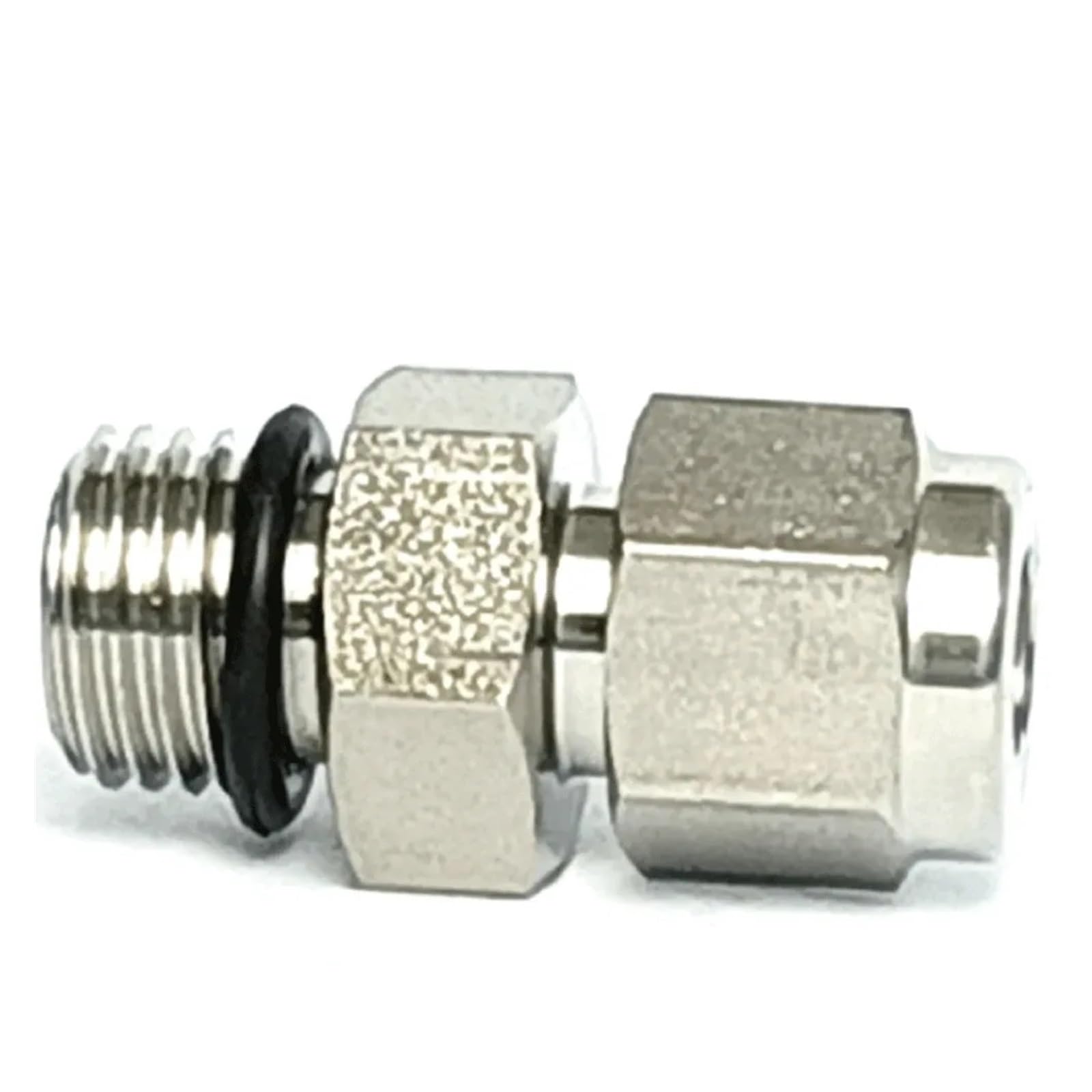 Conector de tubería de acero inoxidable SUS316L de giro rápido con manguera de aire de 6 x 4 mm (7/16-20UNF macho)