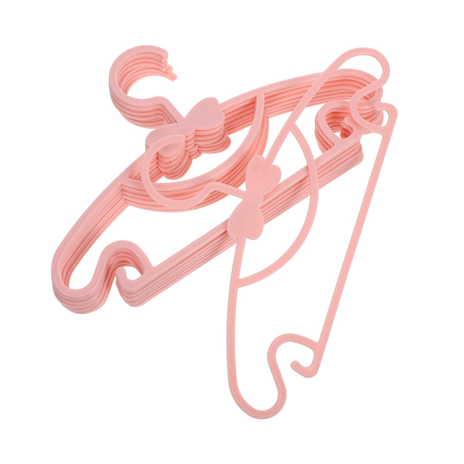 Cabilock 10pcs Clothes Hangers Lightweight Sturdy Hangers for Newborns Wardrobe Organization Material for Space Saving Nursery Closet