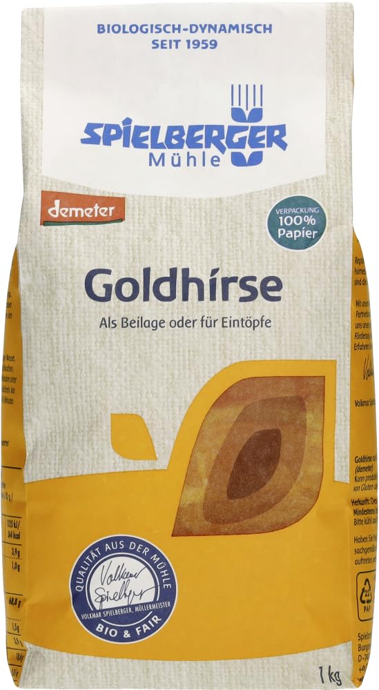 Goldhirse, demeter 12 x 1 kg