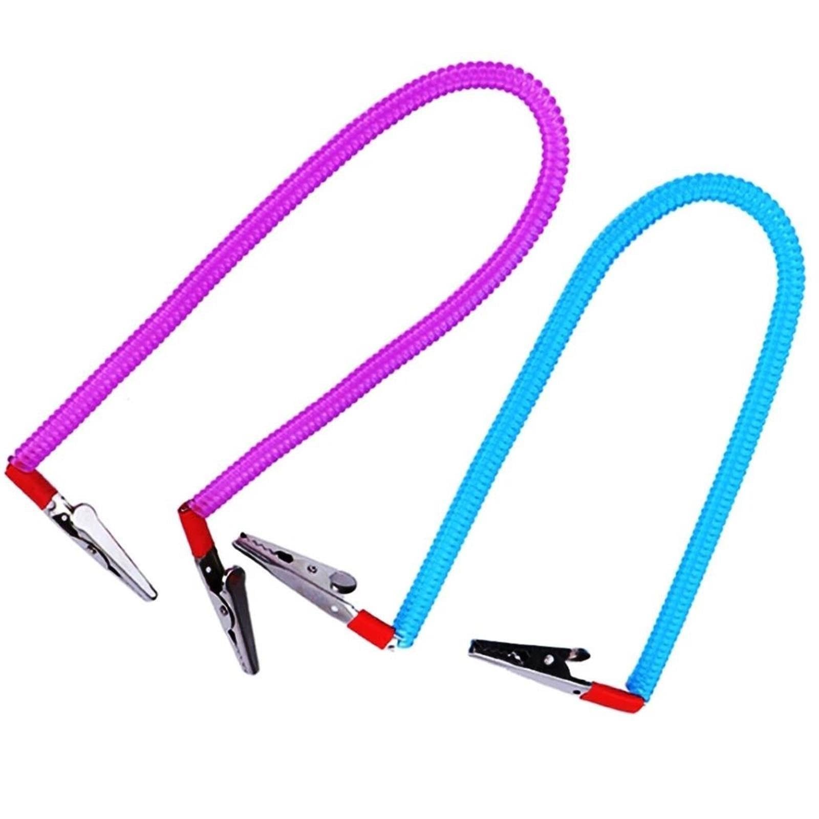 Cadena Con Clip Para Servilleta Clip de servilleta plástico 4 colores