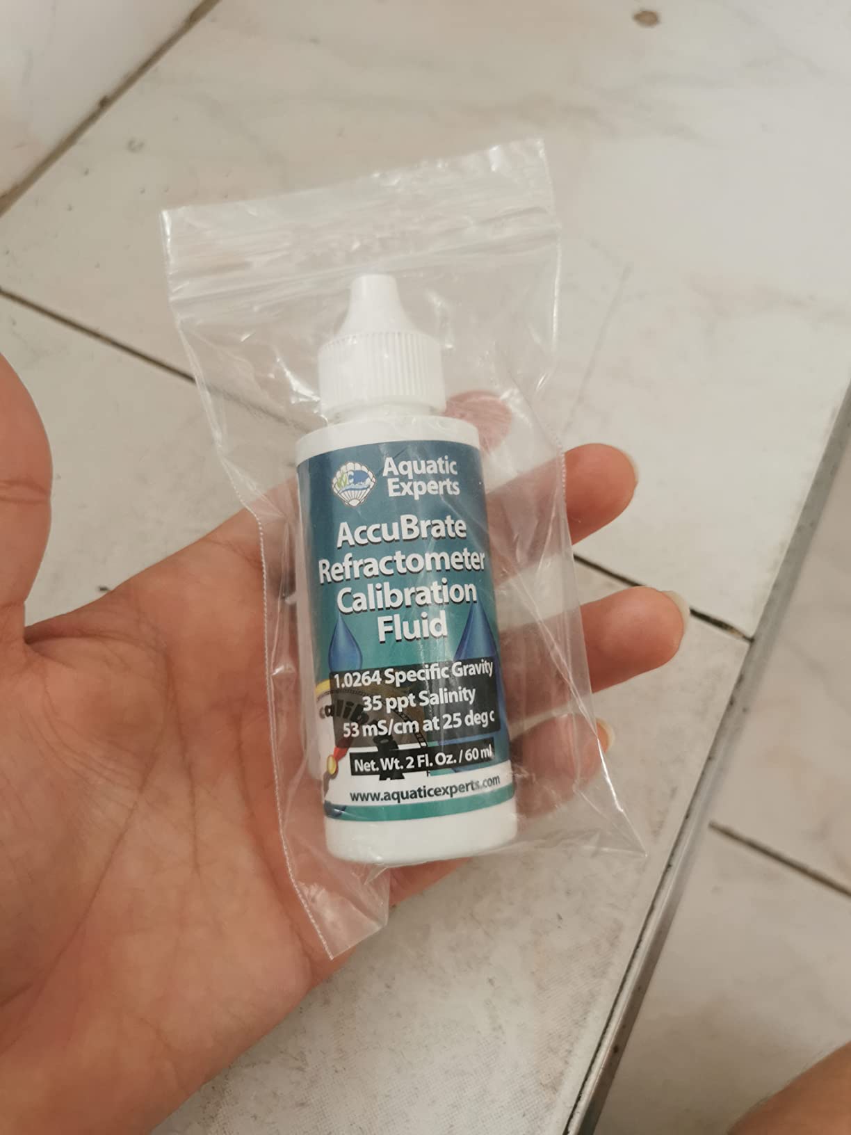 Home & Kitchen Aquatic Experts AccuBrate Refractometer and Hydrometer