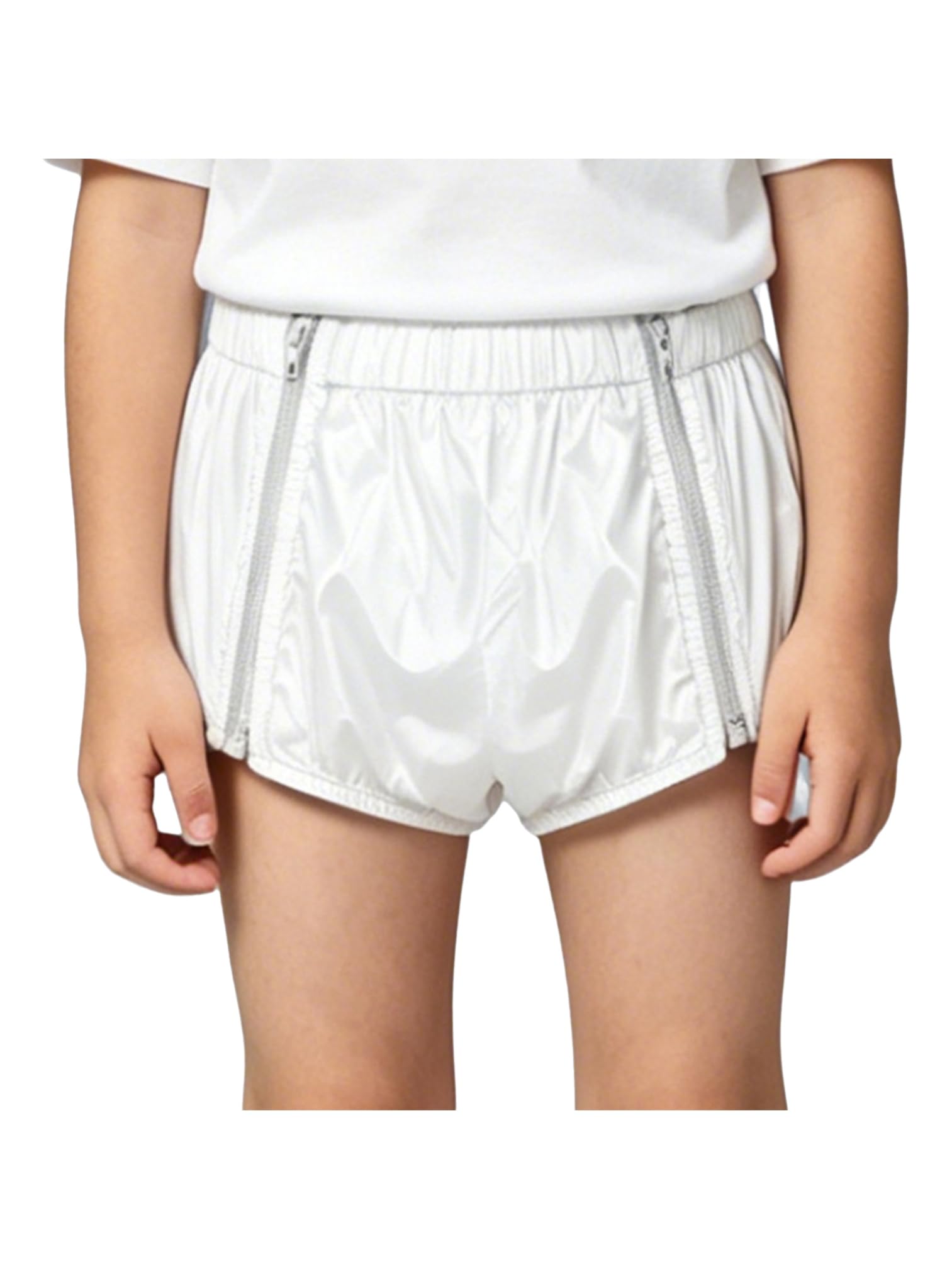 Agoky Swim Nappy for Special Needs Older Kids Washable Reusable Incontinence Diaper Cover for Swimwear Pool Party Ivory 11-12 Years โ image 1